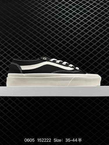 Vans Old Skool Raw Rubber Sole Pro Classic Cloth Shoes Raw rubber sole paired with black suede is re