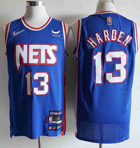 Nets 13 Harden Black City Edition jersey