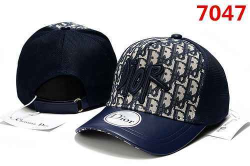 6.6 Spot update DIOR A hat, all cotton mesh hat, high-quality cotton cloth