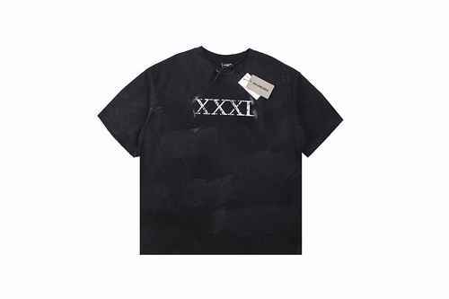 BLCG 23ss XXXL Graffiti Dirty Scratched Manica corta