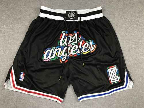 Pocket Pants 23 Clippers City Edition Basketball Pants Black