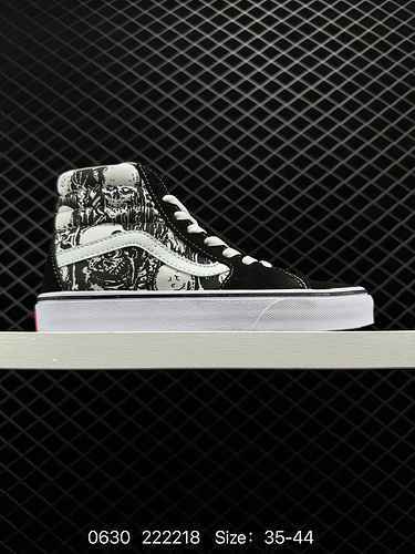 9 VANS/Vans Correct Original Official New Color, Vans Vans Sk8 Hi Slim Classic High Top Canvas Casua