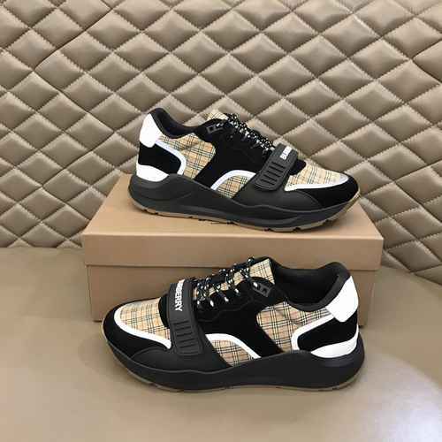 Scarpa Uomo Burberry Codice 0313B50 Taglia 3844 45 realizzata su misura