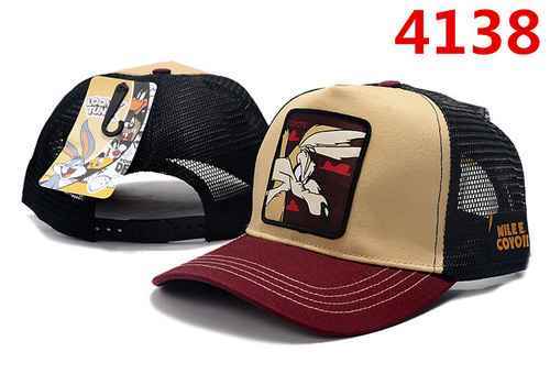 210 Aggiornamento stock LOONEY TUNES Cappello a rete Ricamo elettrico in cotone di alta qualità Un c