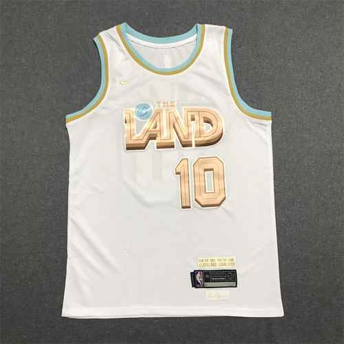 Knights 10 Darius Garland Season 22-23 City Edition White