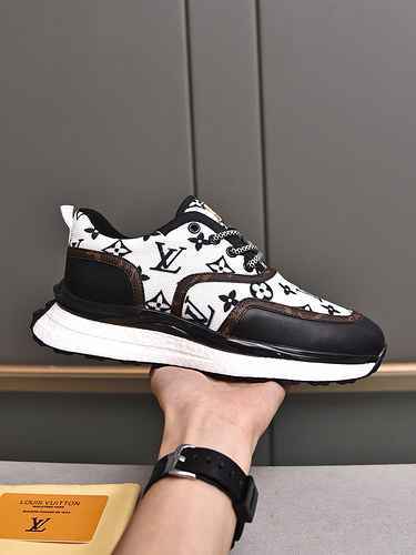 LV Men's Shoe Code: 0623B60 Size: 38-44 (customized to 45)