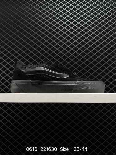 5 Vans Knu-Skool VR3 LX Bread Shoes Black Samurai Low Top Vintage Casual Vulcanized Plate Shoes Fat 