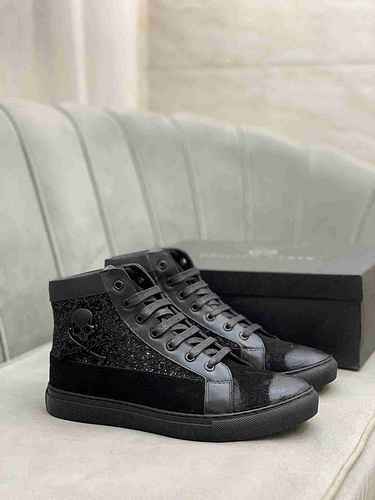 1612250PHILIPHILIPP PLEIN Fashion High Top Men's Boots 38-44