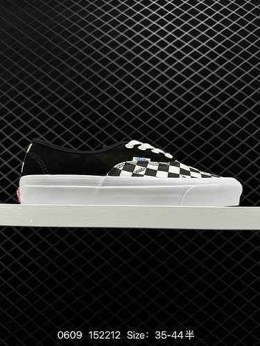 6 VANS VAULT OG Authentic LX Black and white checkerboard color matching low top canvas shoes for me