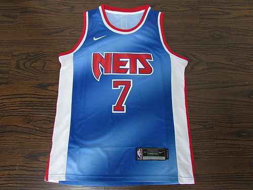 Nets 7 Durant Gradient Blue Season 21 Retro Edition