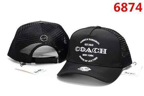 5.22 Spot update COACH high-quality pure cotton A hat