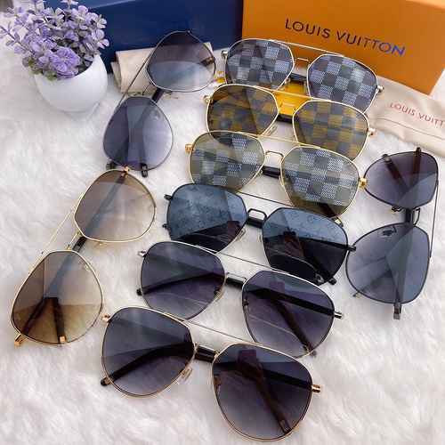 2970LV Glasses LOUIS VUITTO * Louis Vuitton New Arrival Premium Electroplated Metal Frame [Cool] [Co