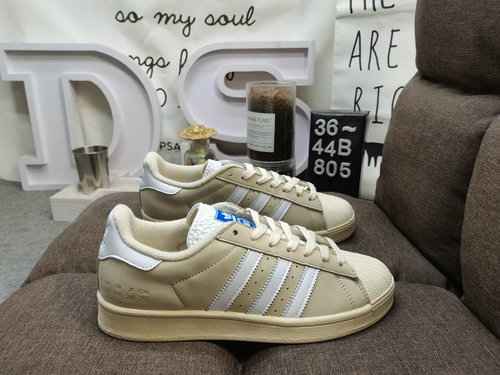 805DAdidas Three Leaf Grass Originals Superstar Shell Head Scarpe da tavola sportive casual versatil