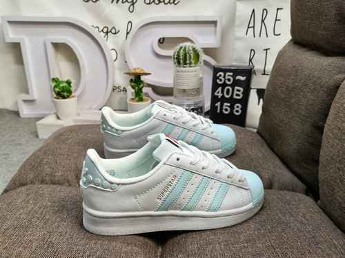 158DAdidas Clover Originals Superstar Shell Head Classico Versatile Sport Casual Adidas Clover Origi