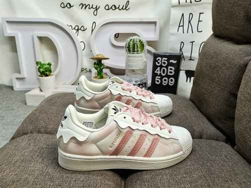 599D Adidas Originals SUPERSTAR W Shell Head Classico versatile sportivo casual Piccole scarpe da ta