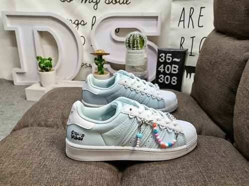 308DAdidas Clover Originals Superstar Shell Head Classico Versatile Sport Casual Adidas Clover Origi