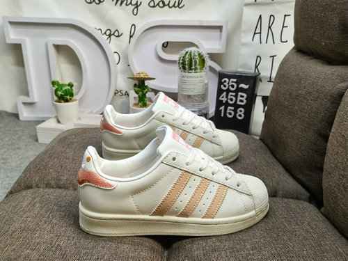 158DAdidas Clover Originals Superstar Shell Head Classico Versatile Sport Casual Adidas Clover Origi