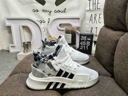 211D Ufficiale Originale 1 1 Produzione Autentica Lu Han Yang Mis Adidas EQT Basket ADV Suola Combin