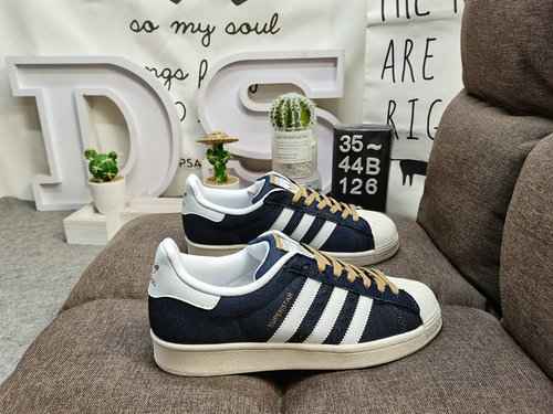 126DAdidas Clover Originals Superstar Shell Head Scarpe da tavola sportive casual versatili classich