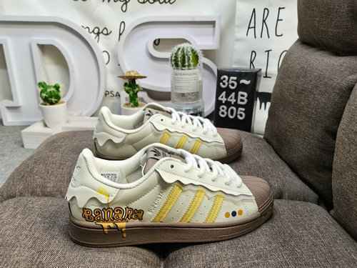 599D805DAdidas Clover Originals Superstar Shell Head Classico Versatile Tempo libero Sport adidas Cl