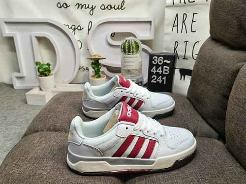 241D/Adidas Authentic Company ADIDAS FORUM MID LOW Classic Vintage Low Top Board Shoes Men's and Wom