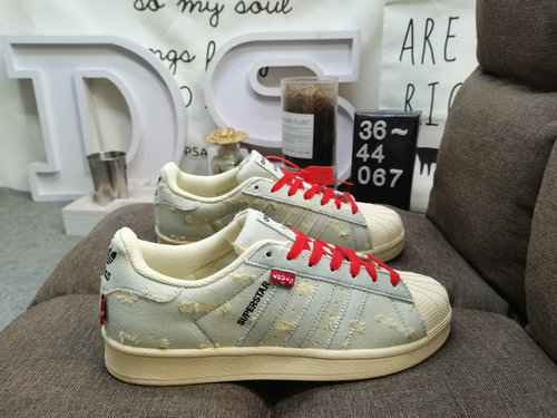 067DAdidas Clover Originals Superstar Shell Head Classico Versatile Sport Casual Adidas Clover Origi