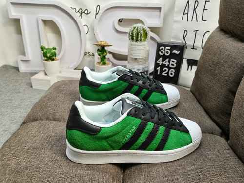 126D Adidas Originals SUPERSTAR W Shell Head Classico versatile sportivo casual Piccole scarpe da ta