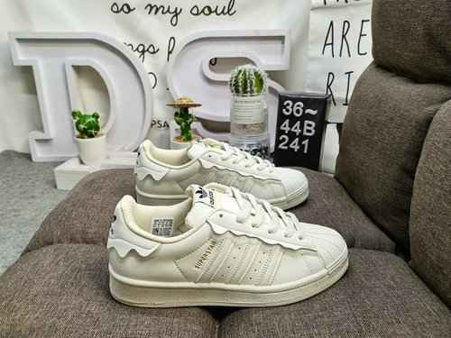 241D Autentico 2022ss Primavera Dea Stile Adidas Clover Originals Superstarquot Steamed MilkFacequot