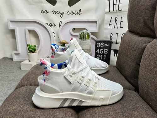 211D Ufficiale Originale 1 1 Produzione Autentica Lu Han Yang Mis Adidas EQT Basket ADV Suola Combin