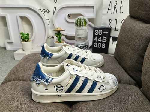 308DAdidas Clover Originals Superstar Shell Head Classico Versatile Sport Casual Adidas Clover Origi