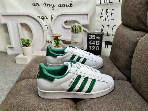 126DAdidas Clover Originals Superstar Shell Head Scarpe da tavola sportive casual versatili classich