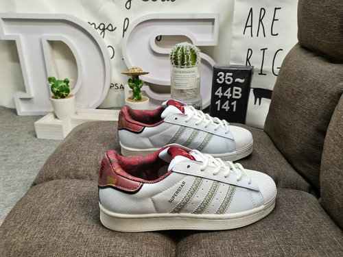 141D standard autentico con sneaker versatile classica adidas trifoglio Originals Superstar con top 