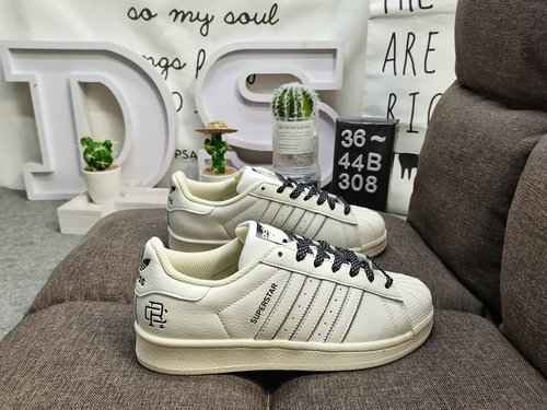 308DAdidas Clover Originals Superstar Shell Head Classico Versatile Sport Casual Adidas Clover Origi