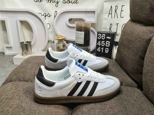 419D livello aziendale Adidas classico Samba OG produzione completa da quasi 70 anni ️ La pelle supe