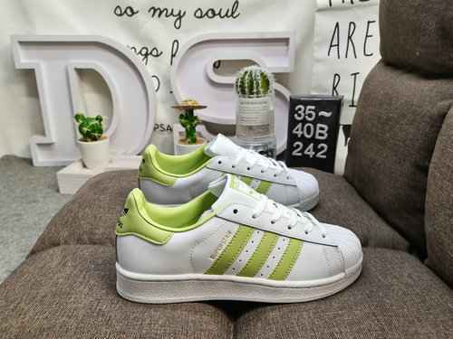 242DAdidas Clover Originals Superstar Shell Head Classico Versatile Sport Casual Adidas Clover Origi