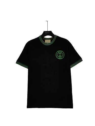 T-shirt ricamata con logo Gucci Gucci 23ss, ultima estate