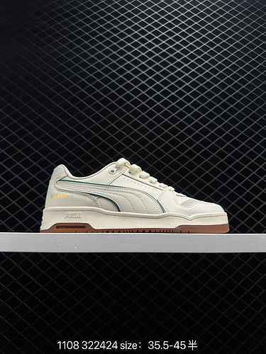 2 Puma Slipstream Lo Beauty Casual Vintage Board Shoes White and Black Product Number: 38787 Size: 3
