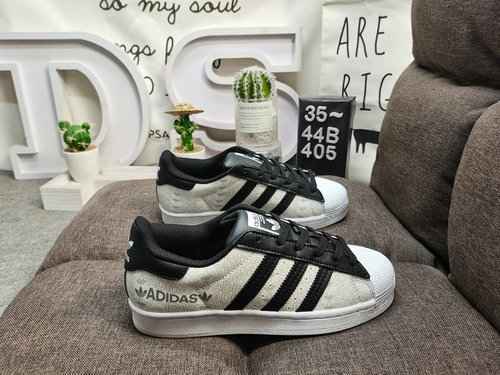 405DAdidas Three Leaf Grass Originals Superstar Shell Head Scarpe da tavola sportive casual versatil