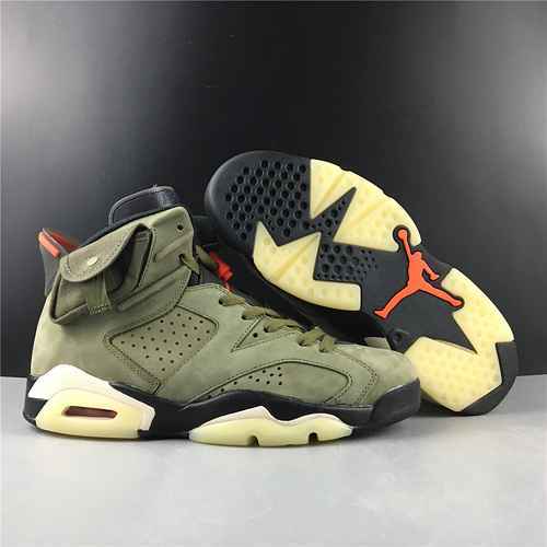 Jordan Dan 6a Generazione Gancio Invertito Army Green Originale Autentico Numero Prodotto CN1084 Num