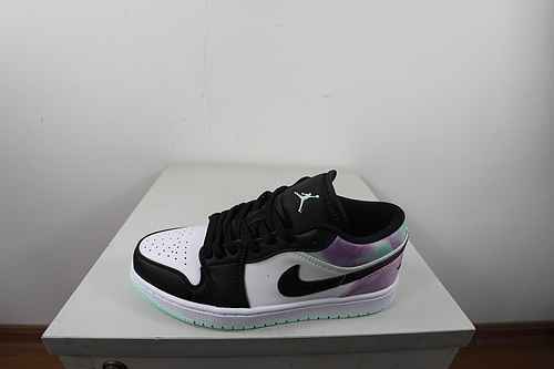 Jordan 1st generation low cut white black purple 36-46