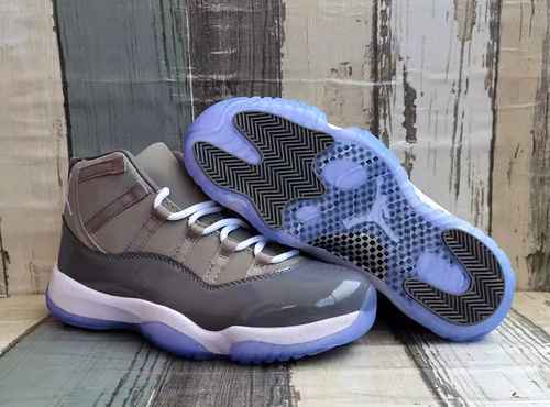 JORDAN 11 Cool Grey Scarpe da uomo e da donna 3647