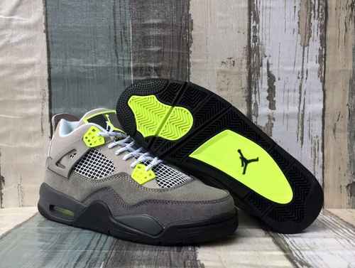 Scarpe da uomo JORDAN 4 GRIGIO VERDE 3M 4047