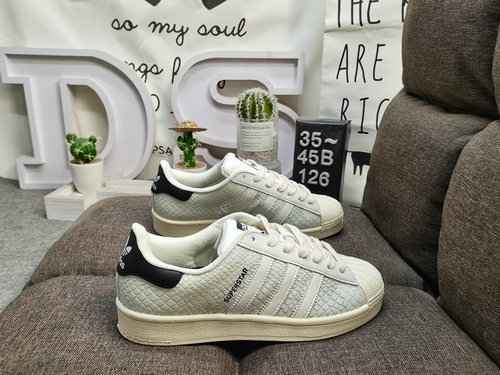 126DAdidas Clover Originals Superstar Shell Head Classico Versatile Sport Casual Adidas Clover Origi