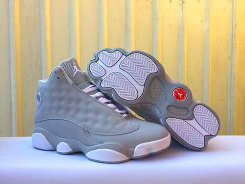 JORDAN13 Scarpe da uomo e da donna tutte grigie 3647