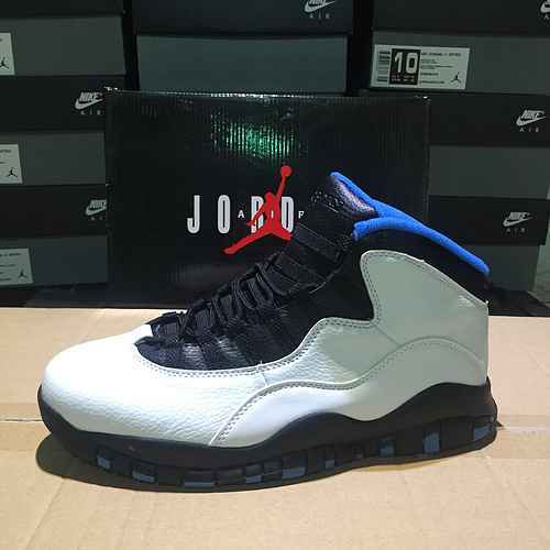 AIR JORDAN 10Jordan Dan 10G Bianco Nero Blu 4047