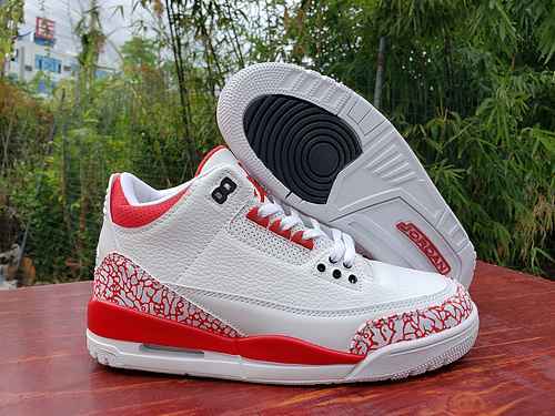 AIR JORDAN 3 Bianco Rosso Jordan Dan 3a Generazione Bianco Rosso 4047