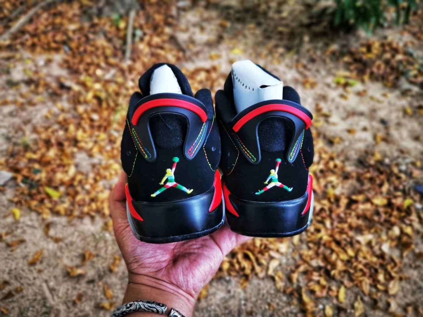 Air Jordan 6  黑七彩低帮二层36----47 (4).JPG