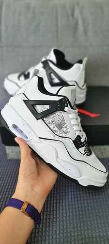 Air Jordan 4 GS DIY Aj4 Scarpe da basket Taglie 3647 Comprese mezze misure