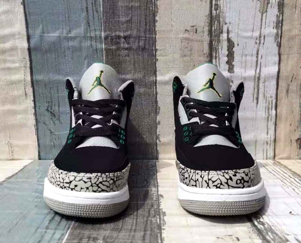  JORDAN 3 黑绿 男鞋 40--47