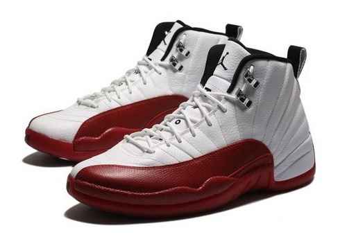 Air Jordan 12 Ciliegia Bianco Rosso 4147